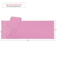 thumbnail image 2 of Nestl Body Pillow Case, Microfiber Pillow Covers, Body Pillow Cases Set of 2, (20"x54") Light Pink, 2 of 6