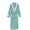 Mint Green, variant on Unisex His and Hers Robes Flannel Long Length Matching Robes for Couples Warm Thickened Bathrobe Plus Size Shower Robe Sleepwear Red M