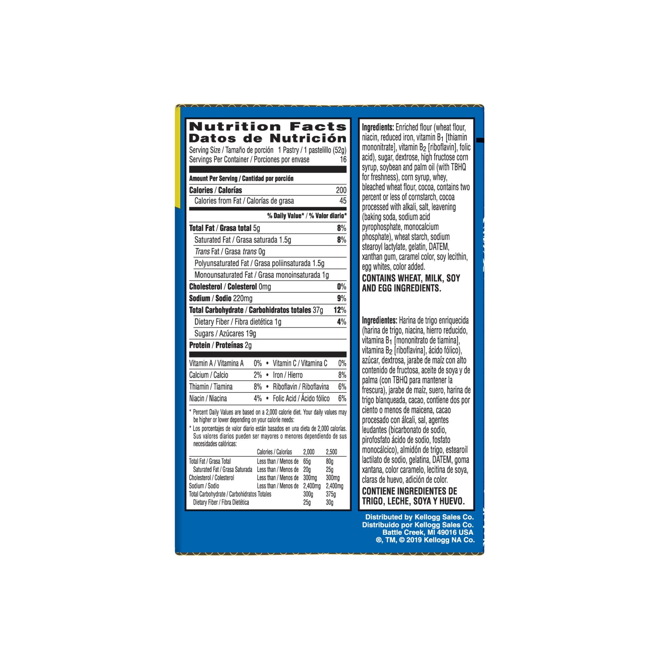 Pop-Tarts Frosted Chocolate Fudge Breakfast Toaster Pastries, 29.3 oz, 16 Count