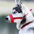 thumbnail image 3 of Adjusting Straps Mask Small Dogs Soft Nylon Dog Muzzle Adjustable Anti-biting Breathable Dog Straps Mask, 3 of 7