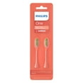 thumbnail image 2 of Philips One by Sonicare 2pk Brush Heads, Miami Coral, BH1022/01, 2 of 7