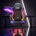 thumbnail image 6 of LaoGeoRon LED Gaming Chairs for Adult with Footrest, RGB Ergonomic Gaming Chair with Lights, Headrest, Lumbar Support, Wide Gamer Chair, 6 of 9