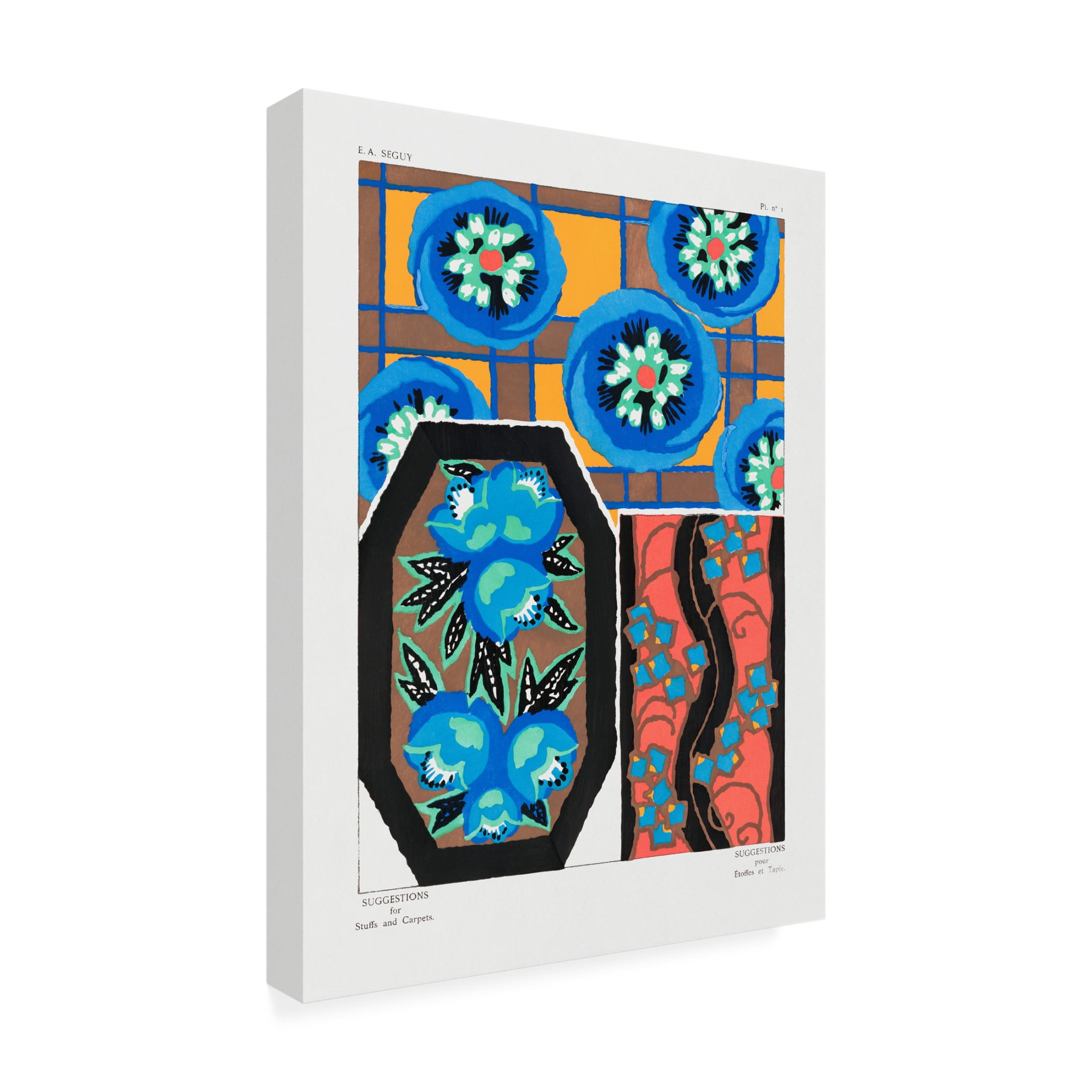 Trademark Fine Art Pictufy   Pattern 01 Canvas Wall Art
