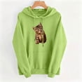 thumbnail image 5 of Frostluinai Graphic Hoodies for Women Oversized Sweatshirts Drawstring Long Sleeve Drop Shoulder Pullover Lightweight Soft Fall Clothes with Pokcet S-XXL, 5 of 5