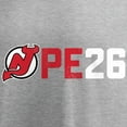 thumbnail image 3 of Men's Patrik Elias Heather Gray New Jersey Devils PE26 T-Shirt, 3 of 4
