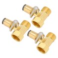 thumbnail image 3 of Brass Hose Splitter 3Pcs 3 Way Valve Adapter Durable Metal High Hardness 01 To 4MPA Resistant for Water ANGGREK Otros, 3 of 8