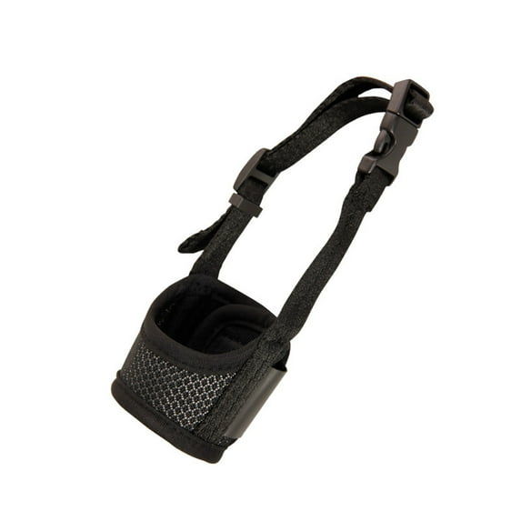 Opolski Dog Muzzle Adjustable Anti Bark Cotton Breathable Pet Mouth Muzzle for Puppy