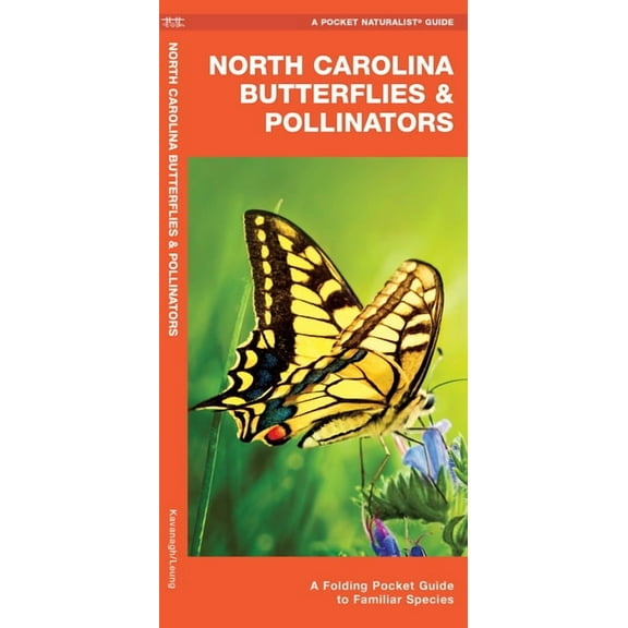 Wildlife and Nature Identification: North Carolina Butterflies & Pollinators : A Folding Pocket Guide to Familiar Species (Edition 2) (Other)