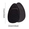 thumbnail image 4 of YWIYIUD 6Pair MetatarsalPads Heel Pads Inserts for Too BigShoe,Forefoot PainReliefing Cushions Soft Breathable Shoe Inserts for Women,NoSlip Heel Grips Liners Pads for Loose Shoe, 4 of 7