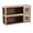 Brown, variant on PawHut 2 Tier Rabbit Hutch Bunny Pet House Wooden Coop Run Brown