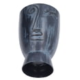 thumbnail image 1 of Wrought Iron Face Planter Pot, Home Decor Ethnic Style Face Planter Pot  For Shelf, 1 of 8