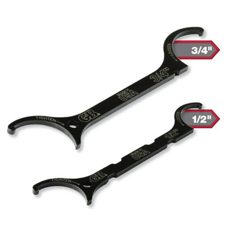 Gardner Bender 3/4 x 2.2 in. L SAE Locknut Wrench Set 2 pc.