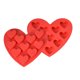thumbnail image 5 of Molde de silicona Advancent Corazón rojo 15,3x12x1,5cm para jabón caramelo chocolate, 5 of 5
