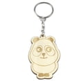 thumbnail image 1 of Panda Llavero de madera Dibujos animados Animal DIY espacios en blanco Artes y artesanía Accesorios Regalo creativo para bolsa de mochila Bolso 20 piezas Monstrate HA022506-00, 1 of 7