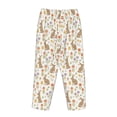thumbnail image 5 of Xecao Happy Easter Women's Straight Lounge Pajama Pants: The Epitome of Relaxed Sleepwear, 5 of 9