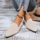 thumbnail image 5 of Zapatos Casuales de las Mujeres de Moda Respirables Zapatos de Trabajo de Toda la Temporada con Dedos Puntuados Suelas Planas Aberturas Poco Profundas Y Alta, 5 of 8