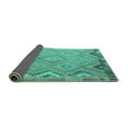 thumbnail image 2 of Ahgly Company Indoor Rectangle Southwestern Turquoise Blue Country Area Rugs, 4' x 6', 2 of 4
