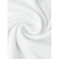 thumbnail image 5 of INSPIRE CHIC Women's Satin Lace Trim Nightgown V-Neck Bow Detail Midi Sleep Dress with Adjustable Straps M White, 5 of 6