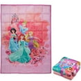 Disney Princesses Kids Weighted Blanket, Super Soft Plush Bedding, 36