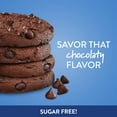 thumbnail image 2 of VOORTMAN Bakery Zero Sugar Fudge Brownie Chocolate Chip Cookies 8 oz, 2 of 20