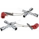 thumbnail image 5 of Llave Universal para armario eléctrico, llave triangular, llave cuadrada, tren, armario eléctrico, elevador, herramienta manual multifunción Vhermosa BST3069438, 5 of 5