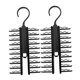 thumbnail image 5 of BESTYASH 2Ud Organizador Para Closet En Negro Con Múltiples Espacios Para Corbatas Bufandas Y Cinturones, 5 of 7