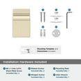 thumbnail image 6 of Amerock Monument Golden Champagne Single Prong Robe Hook, 6 of 9
