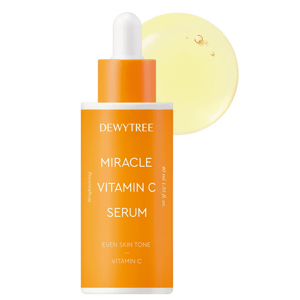 DEWYTREE Miracle Vitamin C Serum for Dry Skin Dark Spot Corrector