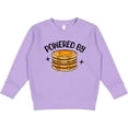 thumbnail image 2 of Inktastic Powered by Pancakes Toddler Sweatshirt, 2 of 4
