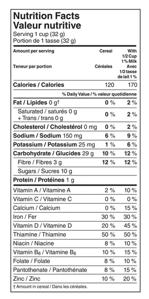 Kellogg's Canadian Corn Pops Cereal, Jumbo Size, 730g (2 Pack)