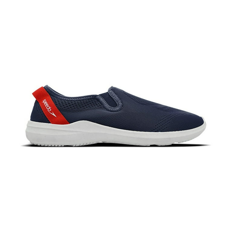 Speedo Men s Water Shoes SURFWALKER Pro Mesh Navy White Size 10 Walmart