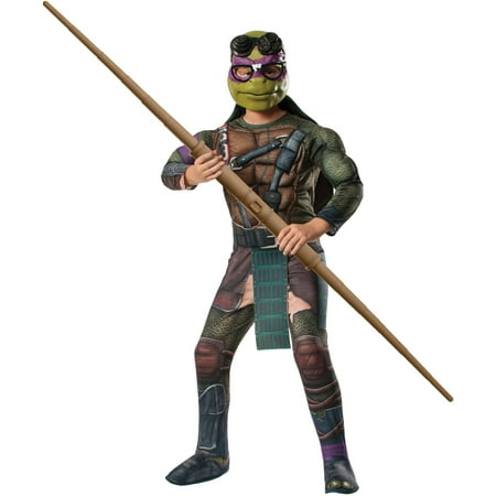 Rubie's Teenage Mutant Ninja Turtles Donatello Boy's Halloween Fancy-Dress Costume for Child, L (12-14)