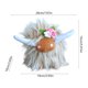 thumbnail image 3 of Juguetes de piscina, juguetes para bebés, juguetes para niños pequeños, peluches de vaca de las Tierras Altas de Escocia, figura de vaca de pelo largo, adorno decorativo, accesorio para fiestas, decor, 3 of 6