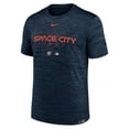 thumbnail image 2 of Men's Nike Navy Houston Astros City Connect Velocity Practice Performance T-Shirt, 2 of 3