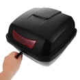 thumbnail image 3 of HLONK Black Motorcycle Storage Trunk Large Capacity Organizer for Moped and Scooter with Easy Installation, 3 of 8