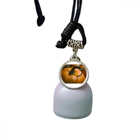 Fresh Pumpkin Picture Nature Photograph Wind Chimes Bell Car Pendant