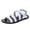 White, variant on Mens Gladiator Sandals Adjustable Strap Flat Outdoor Sandals Open Toe Slingback Casual Shoes