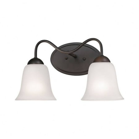 

Two Light Bathroom Light-Oil Rubbed Bronze Finish Bailey Street Home 227-Bel-3369943