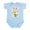 Sky Blue, variant on CafePress - Japanese Lucky Cat Infant Creeper - Baby Light Bodysuit, Size Newborn - 24 Months