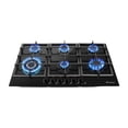 thumbnail image 1 of Parrilla Empotrable 6 Quemadores Gutstark Home Cristal Templado Acero Inox, 1 of 11
