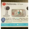 MOTOROLA 5" VIDEO BABY MONITOR WITH TWO CAMERAS LUX65CONNECT-2 WHITE