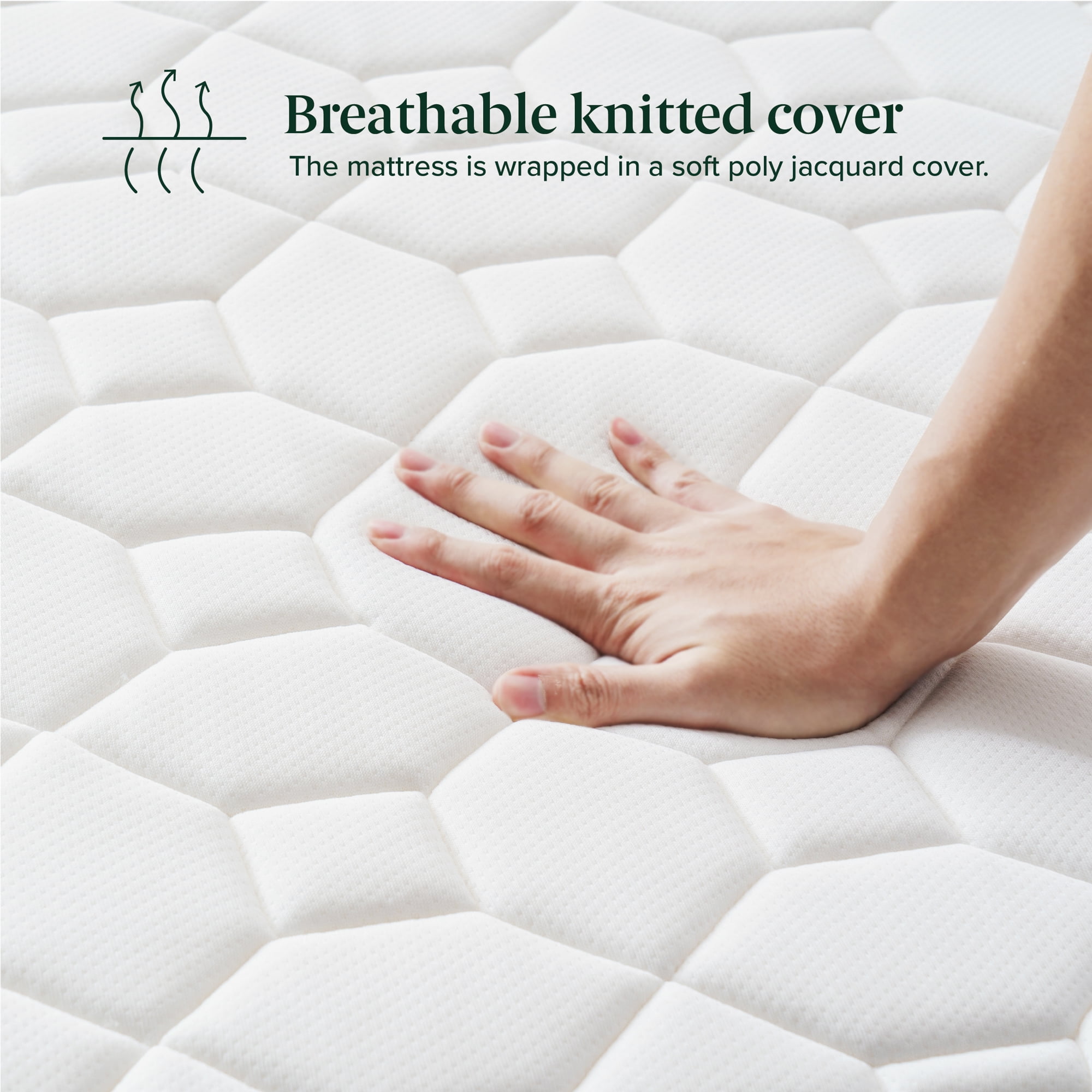 Mainstays 8 in Full Tight Top Innerspring Mattress with Gel Foam
