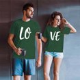 thumbnail image 3 of Same Gender Valentine's Day Special Meaning Printed T Shirt Valentine's Day T Shirt Women Pack Lose Women Shirts Womens Short Sleeve Shirts Plain Solid Color Shirts Womens Space Pack Womens Long Top, 3 of 3