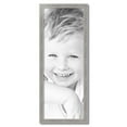 thumbnail image 2 of ArtToFrames 14" x 38" Classic Silver Picture Frame, 14x38 inch Silver Wood Poster Frame (WOM-4926), 2 of 7
