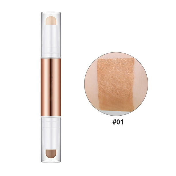 Women Facial Make Up Double-headed Contour Stick Portable Highlighter  Professional Salon Shadow Bronzers Contouring Cosmetics for Professional  Type 1 