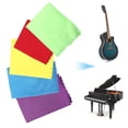 thumbnail image 2 of 5 uds., cinco colores, suave, duradero, guitarra, Piano, violín, saxofón, instrumento Musical, paño de limpieza para pulir, 2 of 10
