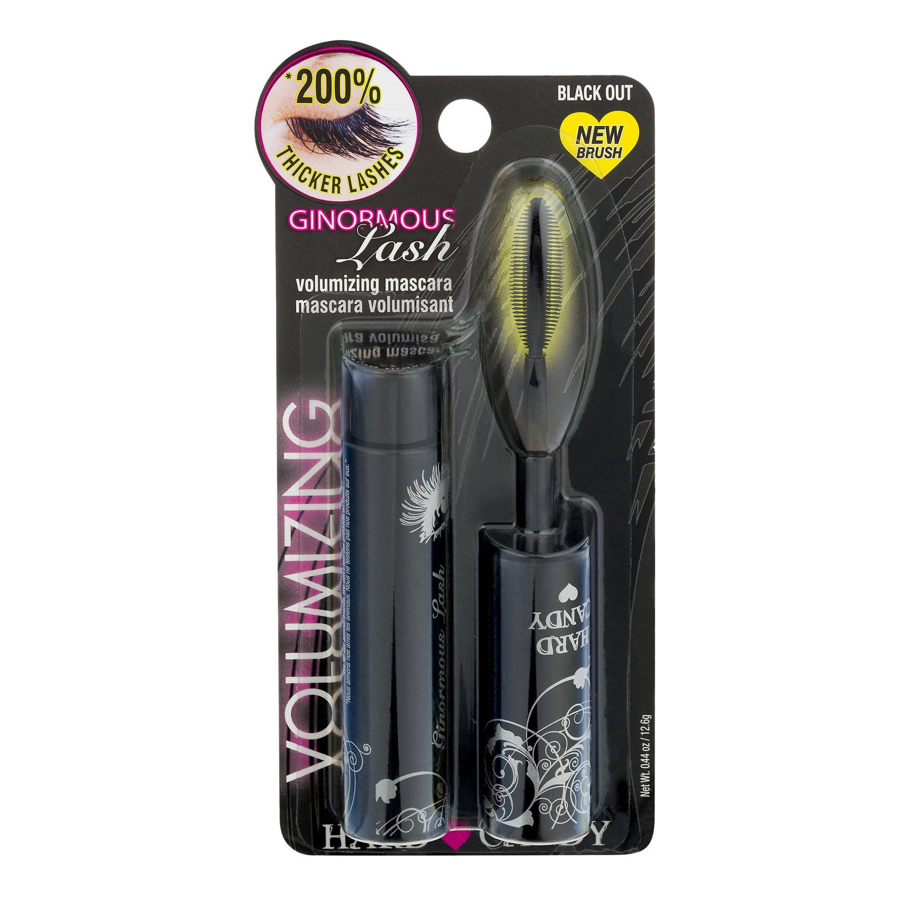 Hard Candy Volumizing Mascara Black Out, 0.44 OZ