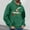 Green, variant on EchfiProm Hoodies for Men with Pockets Graphic White Pullover Christmas Santa Hooded Athletic Mens Sweatshirt Xmas S
