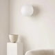 thumbnail image 5 of Lámpara de Pared de Vidrio con Bola de Cristal - Aplique LED para Dormitorio, Mesita de Noche y Sala de Estar, Diámetro 15 cm, 5 of 5
