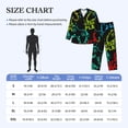 thumbnail image 6 of Kll Play Game Start Sleepwear Mens Flannel Pajamas,Long Cotton Pj Set, 6 of 9